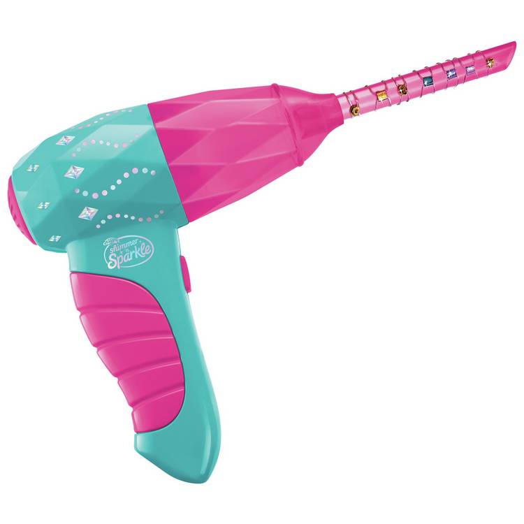 Shimmer N Sparkle Real Sparkling Gem Air Styler toy, imported from the UK