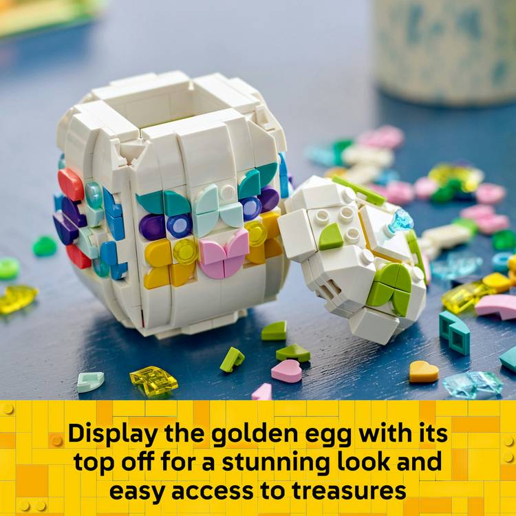 LEGO decorative Easter egg toy customisable 40816 386 pieces, imported from the UK