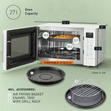 Panasonic airfry combo microwave 27L white (British brand)