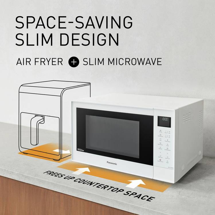Panasonic airfry combo microwave 27L white (British brand)
