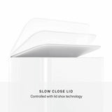 Simplehuman mini recycler pedal bin White 15 Litre, imported from the UK