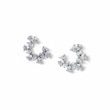 Argos Freedom Crystal Stone Circle Stud Earrings- Buy online at McGrocer
