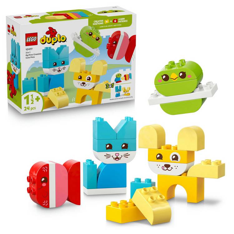 LEGO DUPLO Creative Cute Pets educational toy 24 pieces - British product
