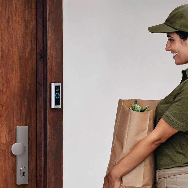 Ring Video Doorbell Pro 2 with Chime Pro hardwired, imported from the UK