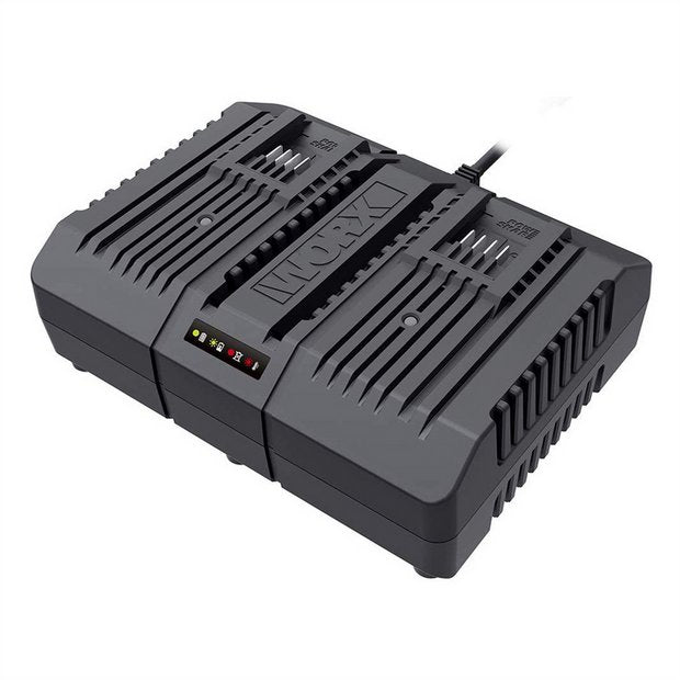 Worx dual port charger 20V, imported from the UK