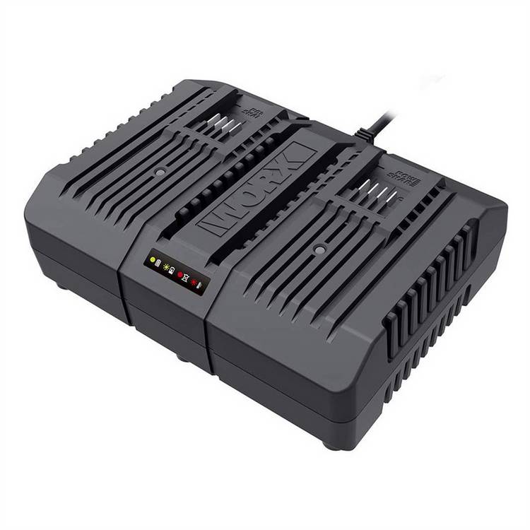 Worx dual port charger 20V, imported from the UK