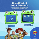 Belkin Disney Toy Story 5 Lilypad iPad case, green, UK version