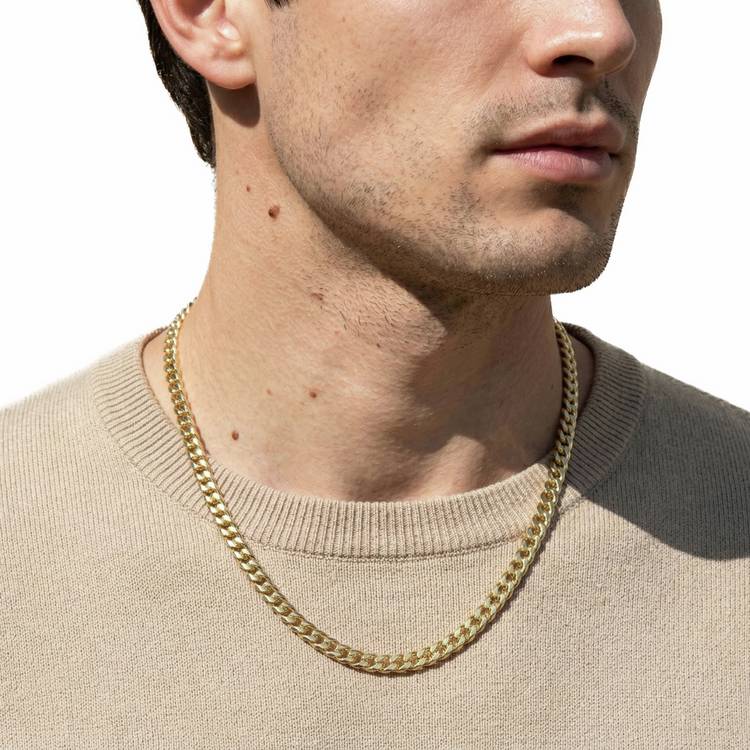 Revere Cuban link chain necklace 20 inch - British product