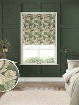 Next William Morris At Home Green Acanthus Made to Measure Roller Blind- Buy online at McGrocer