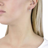 Revere 9ct yellow gold heart drop earrings - British product
