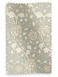 William Morris Wild Tulip roller blind sage green, UK version