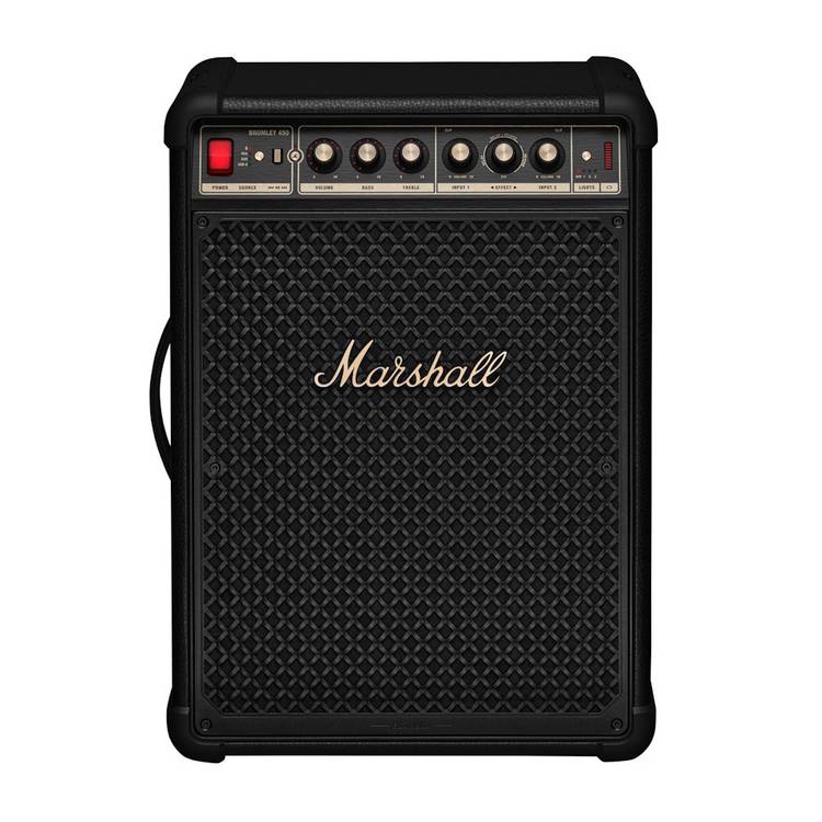 Marshall Bromley 450 party speaker in black, imported from the UK