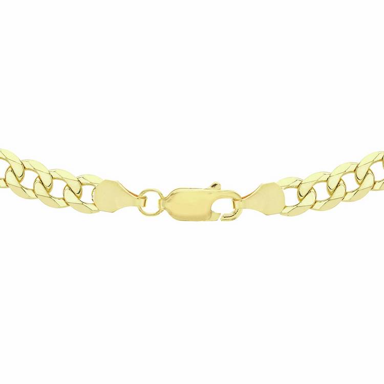 Revere 9ct yellow gold curb chain 20 inch, UK version