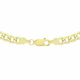 Revere 9ct yellow gold curb chain 20 inch, UK version