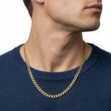 Revere 9ct yellow gold curb chain 20 inch, UK version