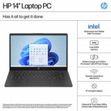 HP 14 laptop Intel N150 4GB 128GB - British product