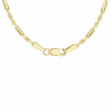 Revere 9ct yellow gold figarope chain 18 inch - British product