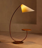 Soho Home Winona floor lamp oak side table (British brand)