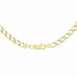 Revere gold flat curb chain 22 inch, imported from the UK