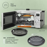 Panasonic airfry combo microwave 27L stainless steel - British product