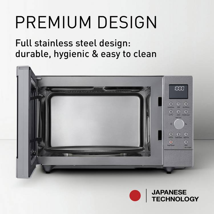 Panasonic airfry combo microwave 27L stainless steel - British product