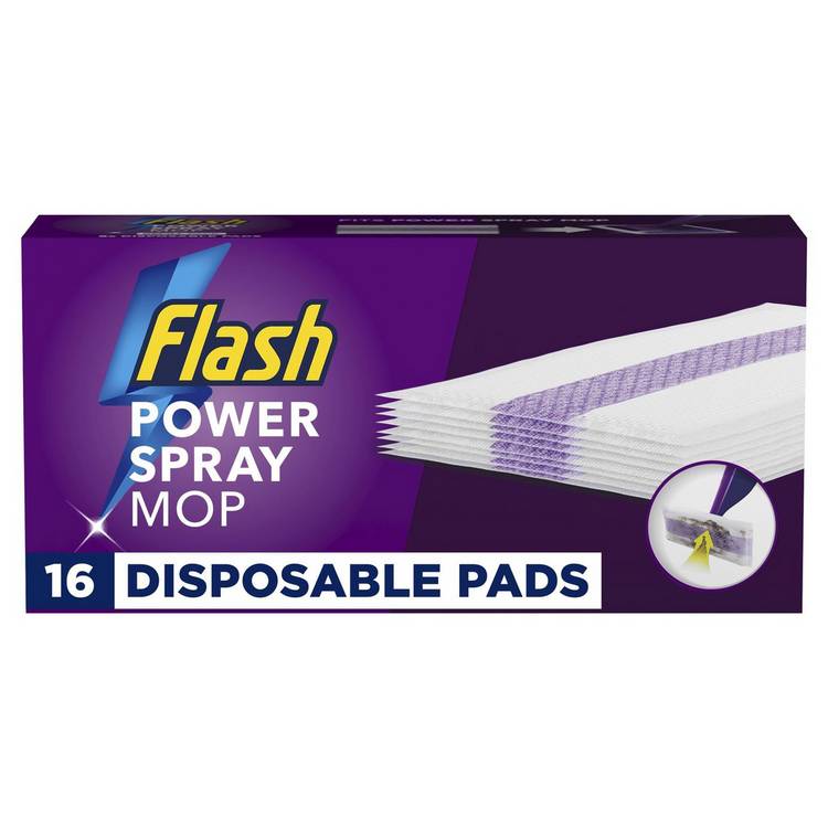 Flash cleaning pads refill pack of 16 (British brand)