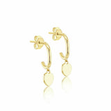 Argos Revere 9ct Yellow Gold Heart Drop Stud Earrings- Buy online at McGrocer