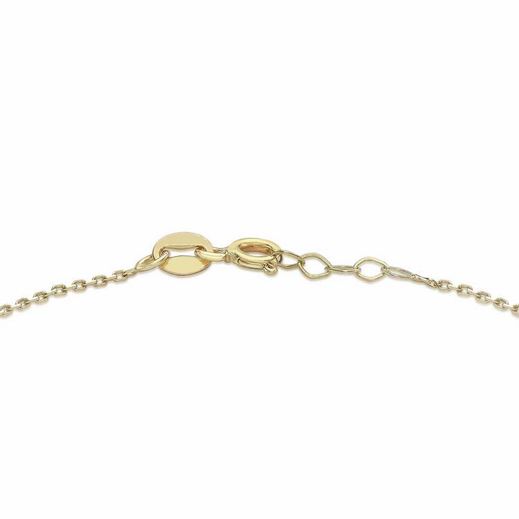 Revere 9ct yellow gold infinity bracelet 19cm - British product