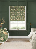 William Morris Strawberry Thief made to measure roller blind (British brand)