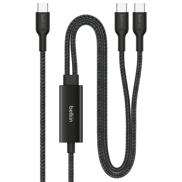 Belkin USB-C cable 1.5m black durable braided - British product
