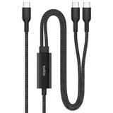 Belkin USB-C cable 1.5m black durable braided - British product