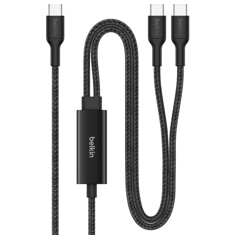 Belkin USB-C cable 1.5m black durable braided - British product