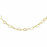 Argos Revere 9ct Yellow Gold Mini Open Heart Chain 18 Inch- Buy online at McGrocer