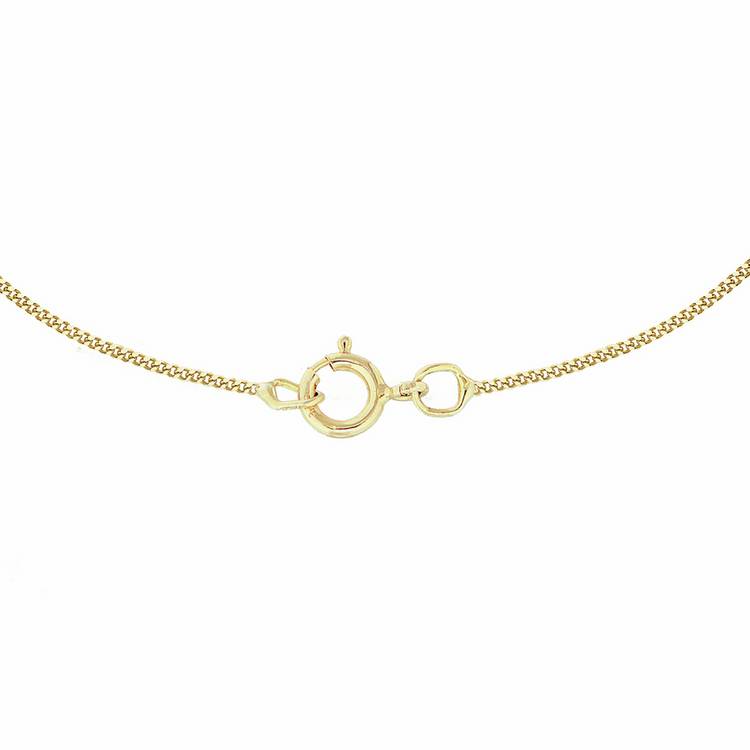 Revere pendant necklace mother of pearl clover key 46cm, imported from the UK
