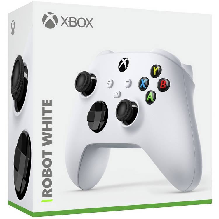 Official Xbox Wireless Controller in White, UK gaming controller, British product