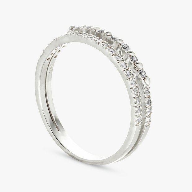 Revere sterling silver heart ring medium, UK version
