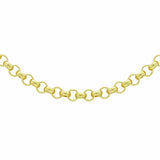 Argos Revere 9ct Yellow Gold Round Belcher Chain 18 Inch- Buy online at McGrocer