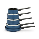 Argos Morphy Richards 5 Piece Aluminium Saucepan Set - Blue- Buy online at McGrocer