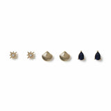 Argos Freedom Crystal and Starburst Stud Earrings Set of 3- Buy online at McGrocer