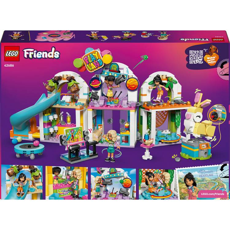 LEGO Friends indoor playground building set 42686 (British brand)
