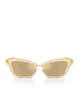 Harrods Dolce&Gabbana Steel Square Sunglasses- Buy online at McGrocer