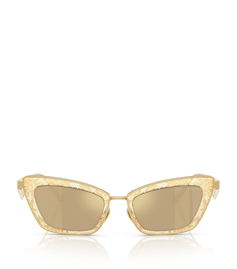 Dolce&Gabbana steel square sunglasses (British brand)