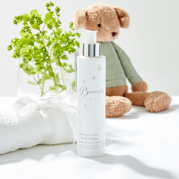 Little Butterfly baby lotion Dewdrops at Dawn 200ml, imported from the UK