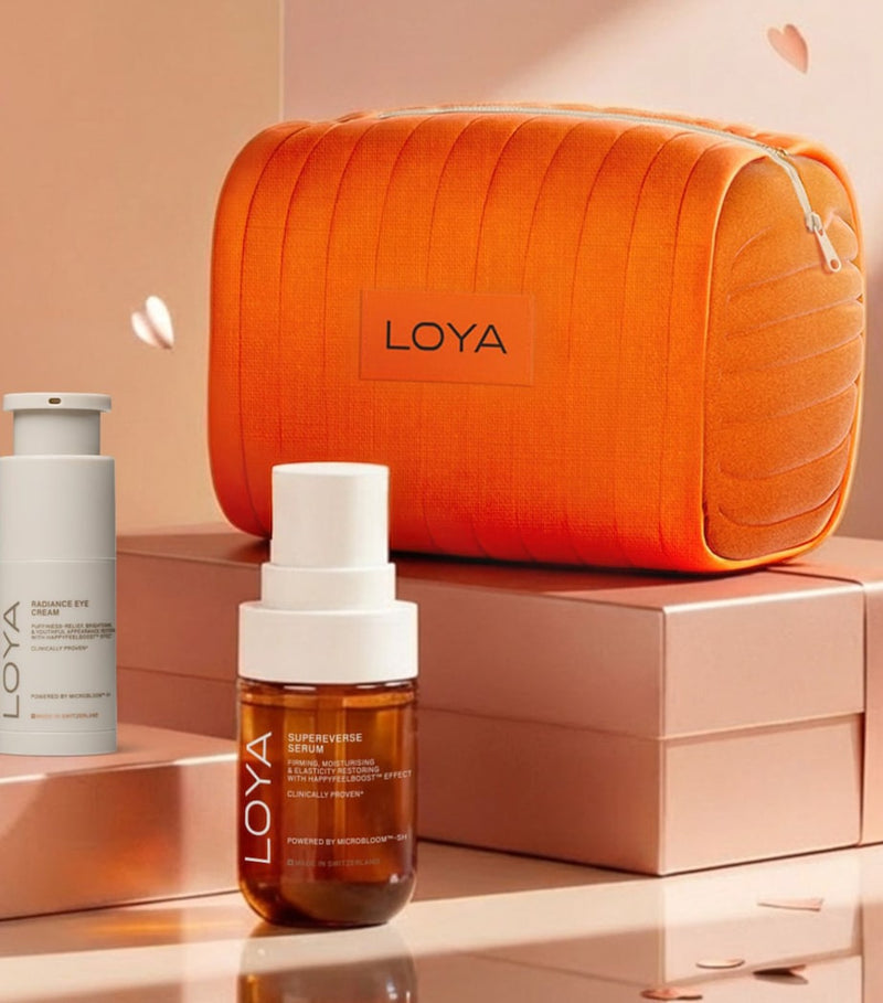 LOYA Discovery Set skincare kit with serum and eye cream, UK version