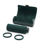 WOLF vegan leather triple watch roll (British brand)