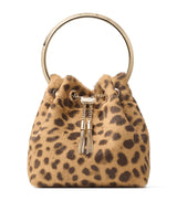 Harrods Jimmy Choo Leopard Bon Bon Top-Handle Bag- Buy online at McGrocer