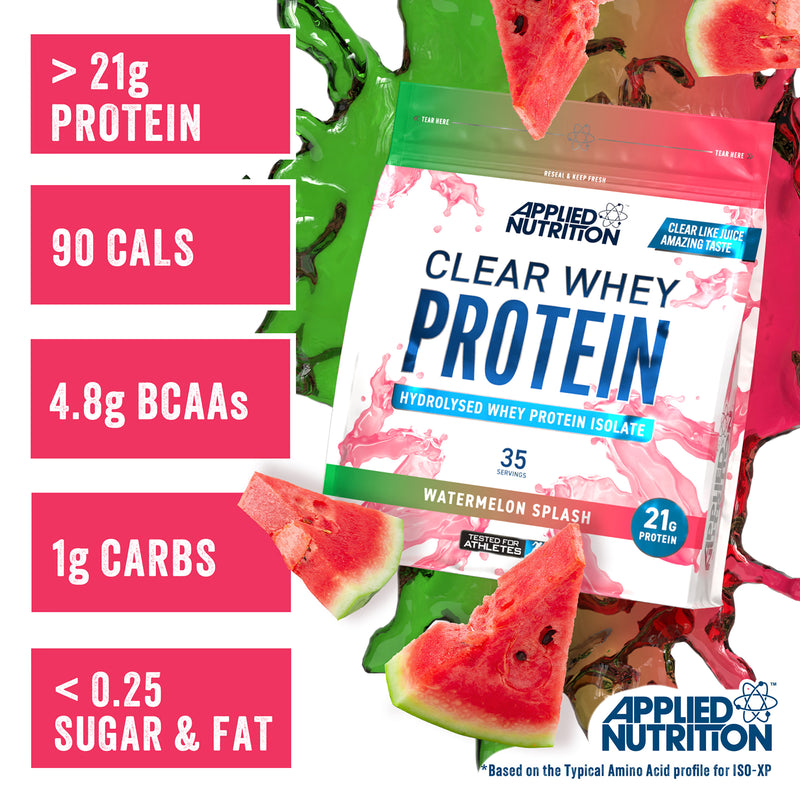 Applied Nutrition Clear Whey Protein Watermelon 875g - British product