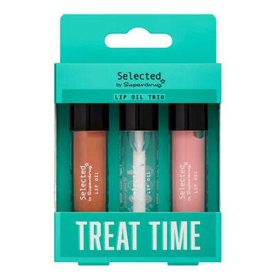 Superdrug Selected by Superdrug Trio Lip Oil- Buy online at McGrocer