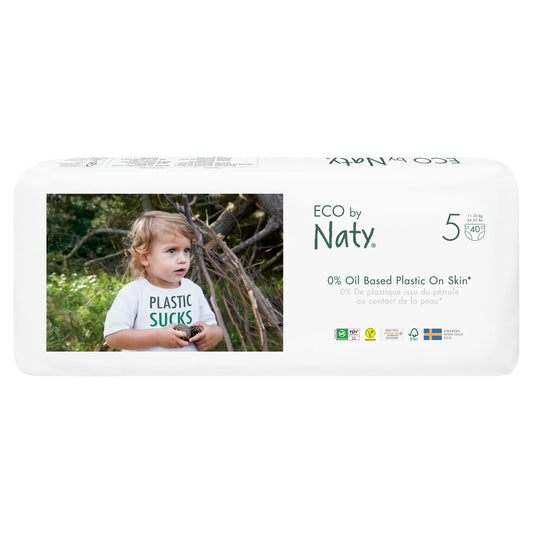 Eco by Naty Nappies Size 5, 40 Nappies nappies Sainsburys   