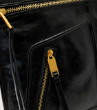 AllSaints buffalo leather clutch pouch - UK version